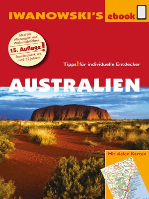 cover image of Australien mit Outback--Reiseführer von Iwanowski